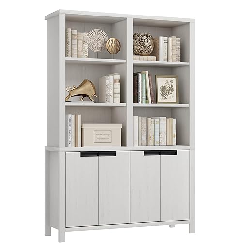 Bookshelf, 6-Tier w/Cabinet (2 Colors) - $199.99