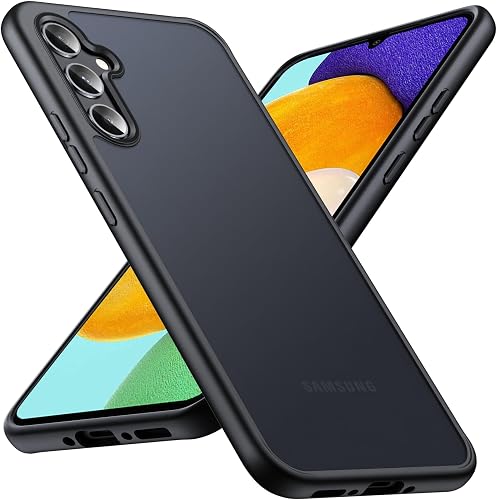Anqrp Zero Serie Funda para Samsung Galaxy A34 5G, Carcasa Mate Translúcida Anti