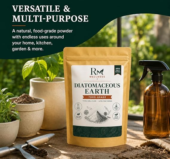 Food Grade Diatomaceous Earth Powder, 250 Grams