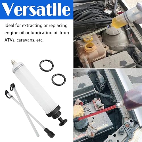 Miniatura 5 de Extractor de líquidos, herramienta de cambio de aceite de líquido de frenos de automóvil, transferencia manual de combustible al vacío de succión,