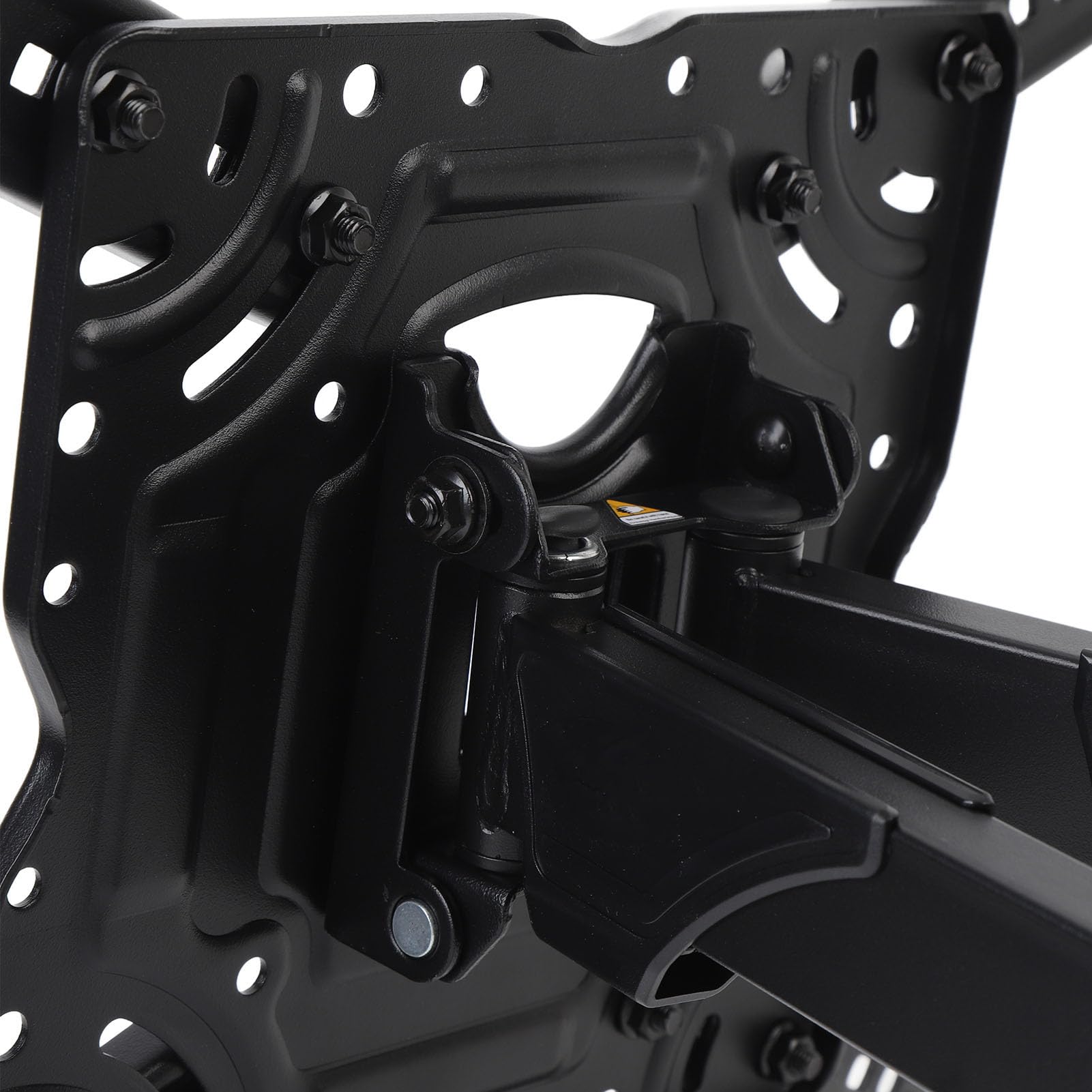 Supporto da Parete per TV Completamente Girevole per TV da 32-75 Pollici, Staffa per Montaggio a Parete Girevole e Inclinabile Fino a 80 Libbre, VESA Massimo 600x400 Mm, Piastra in Acciaio