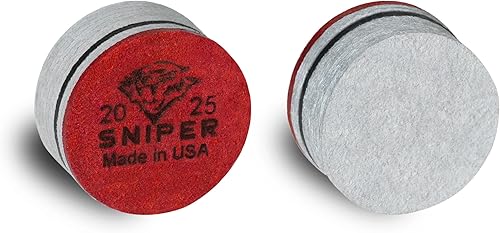 Miniatura 3 de TigerProducts Tiger Sniper Laminated Pool Billiard CUE TIP - 1 pc - 13 or 14 mm