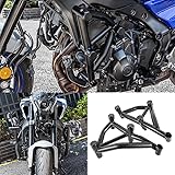 Motorcycle Engine Guards Crash Bar for MT-09 FZ-09 MT-09 SP 2021-2025 Stunt Cage Gas Tank Falling Protection Bar Bumper