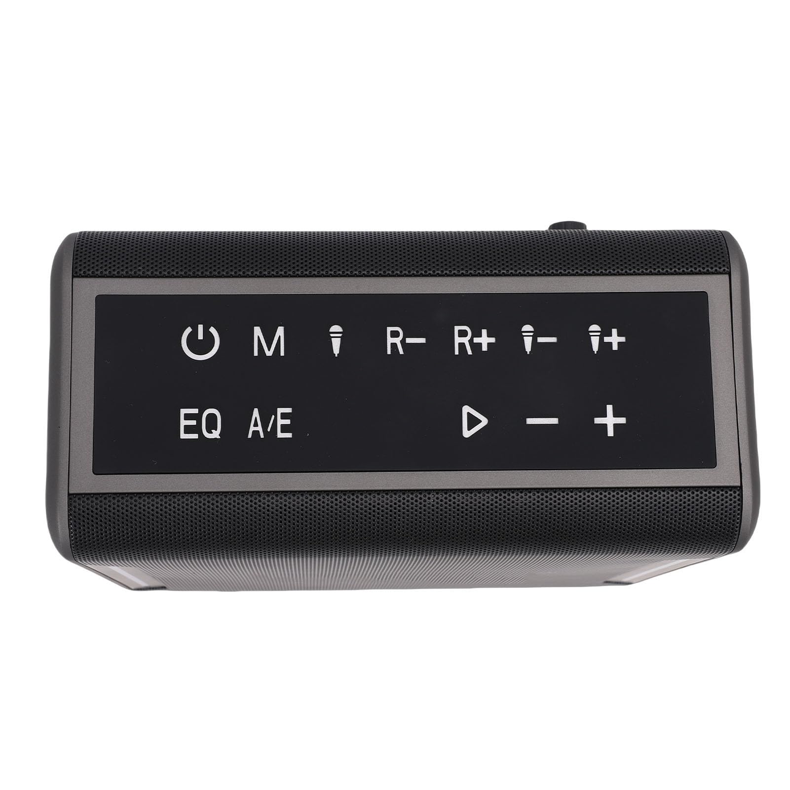 Macchina per Karaoke, Altoparlante Bluetooth Portatile da 60 W con 2 Microfoni Wireless, Batteria Integrata da 4000 MAh, Chip, Stereo Wireless Reale, Luci LED, IPX6, per Feste in Casa