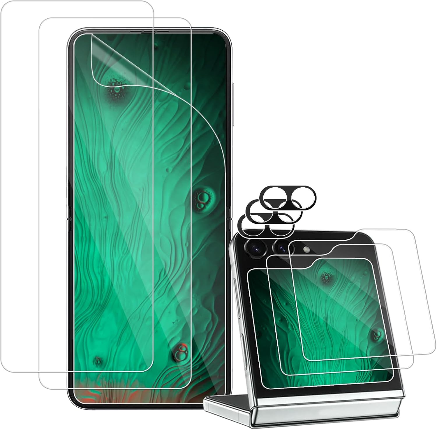 XINLMSZ [9 pack] Compatible with Samsung Galaxy Z Flip 5