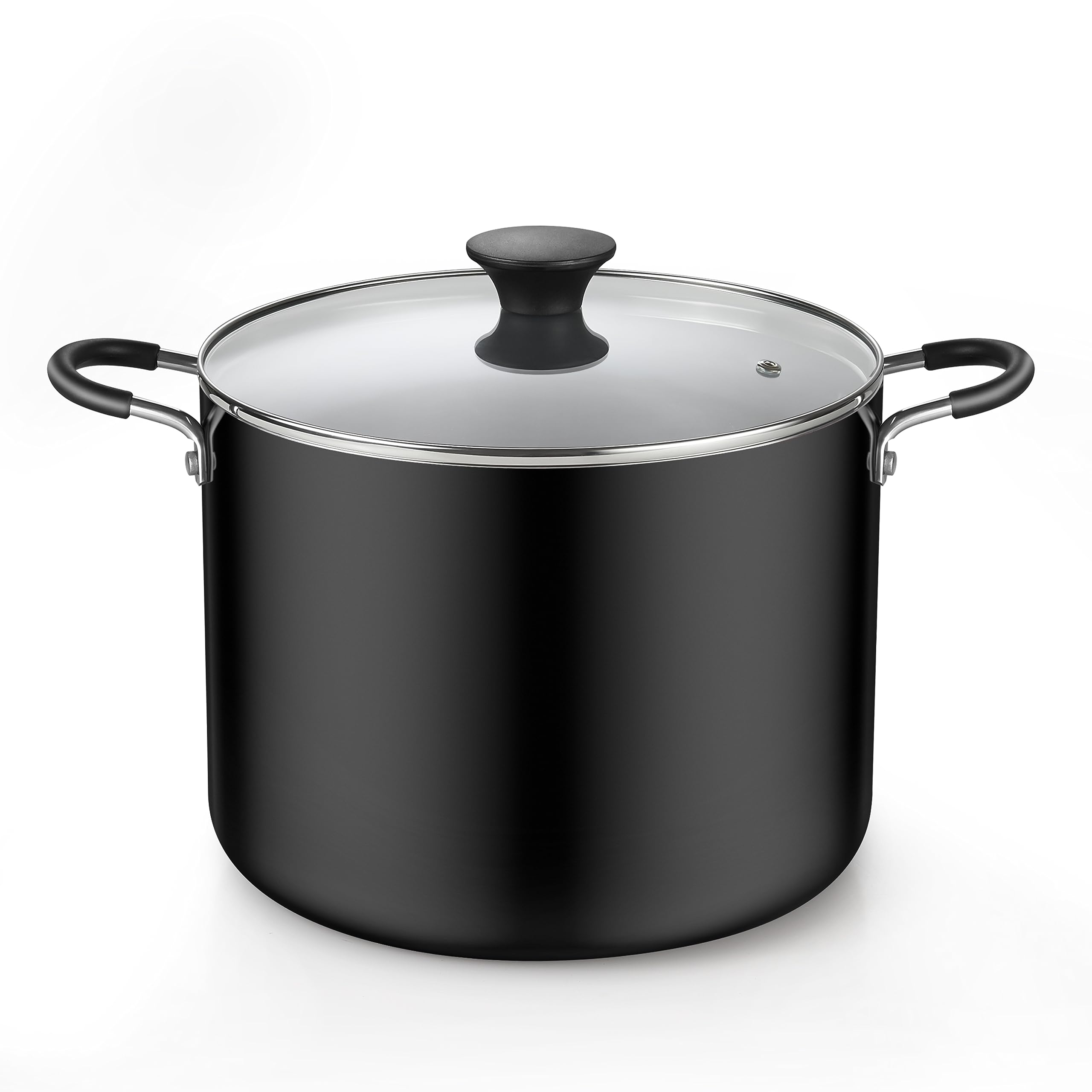Cook N Home Nonstick Stockpot with Lid 10.5Qt, Deep Cooking Pot