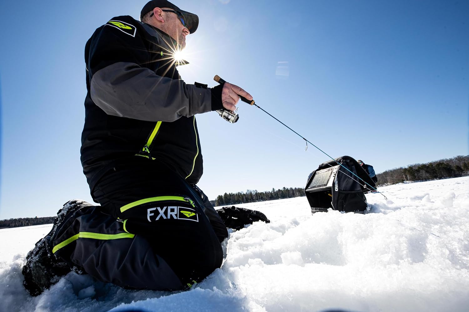 St Croix PIR28ML Premier Ice Fishing Rod - 28" ML, Black
