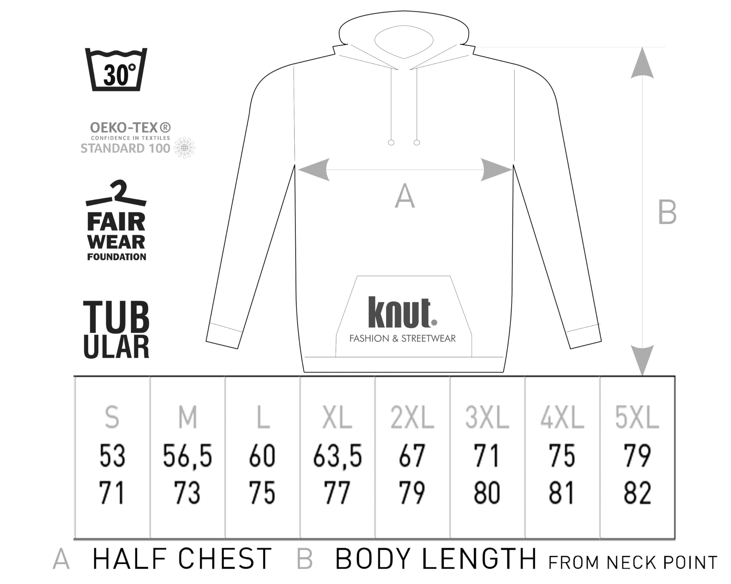 knut Fashion & Streetwear Męska bluza z kapturem, czaszka i kości krzyżowe, futbol amerykański, rozm. XS-5XL