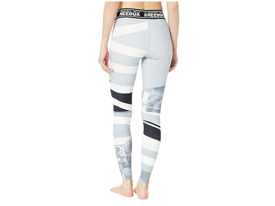 

Reebok Work Out Ready Meet You There Engineered Tights (Green) Women's Casual Pants