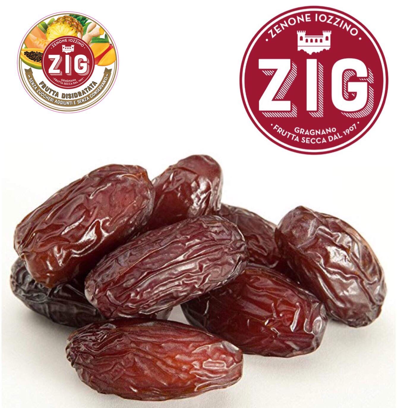 ZIG - HORECA - Datteri Medjoul Selezione Oro prima scelta 1 Kg