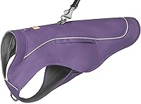 Vista 11 de Ruffwear, Combo de arnés y chaqueta fusible para perros, gris basalto, talla XL