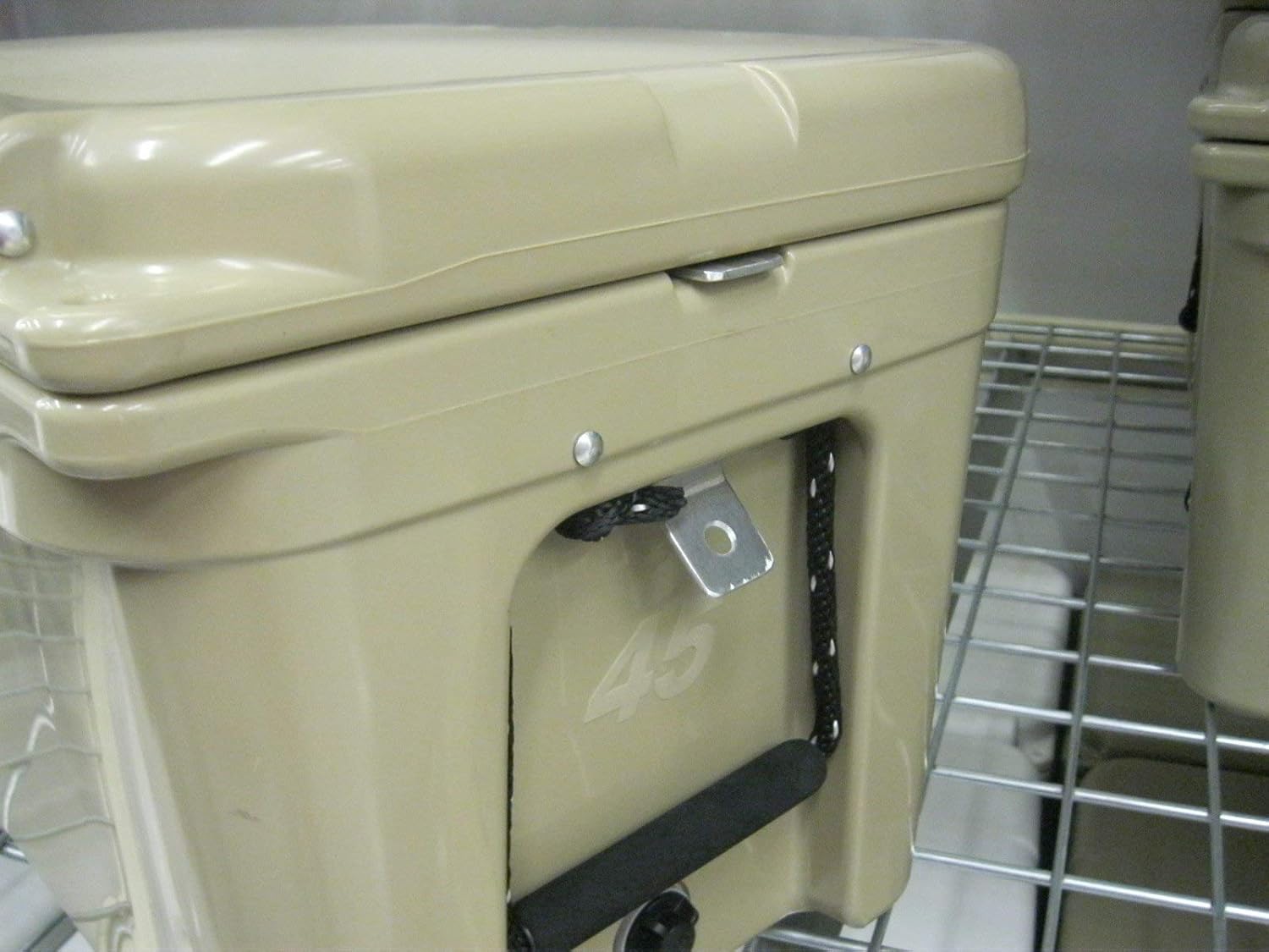 Cooler Lock Compatible with YETI Tundra Hard Ice Chests Heavy Duty Secure Locking Bracket for Ultimate Cooler Protection 2 CodyCo Brackets & 2 Master Python 6 Ft Lock Cables