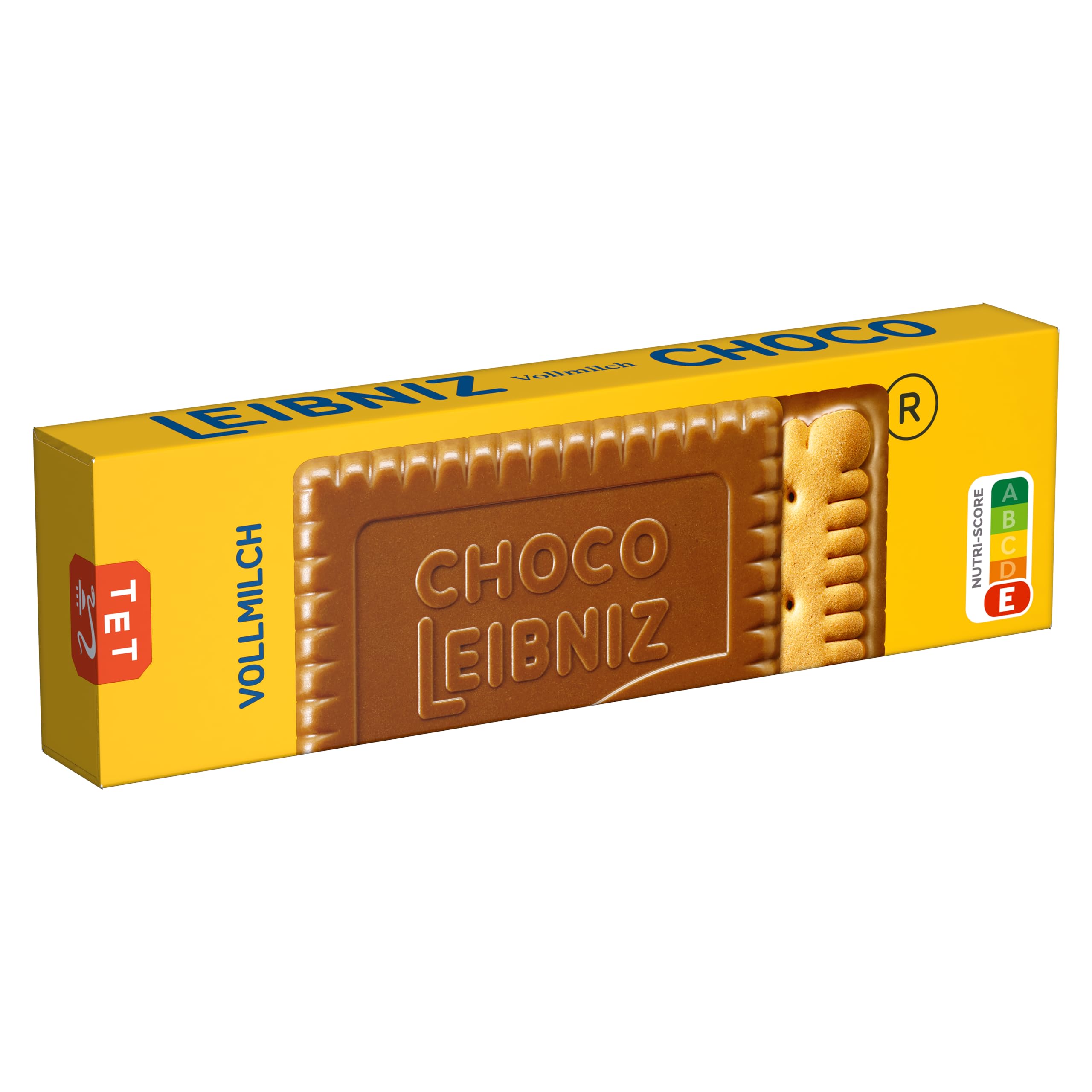 LEIBNIZ Choco Vollmilch, 26er Pack, knusprige Butterkekse eingebettet in zarte Milchschokolade, Großpackung als Vorrat oder zum Verkauf (26 x 125 g)