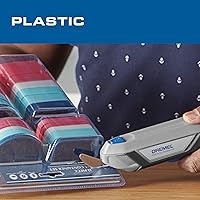 Vista 4 de Dremel 4V Cordless Electric Scissors with USB Rechargeable Battery and Two Blade Attachments - Ideal for Cutting Cardboard, Fabric, and Paper