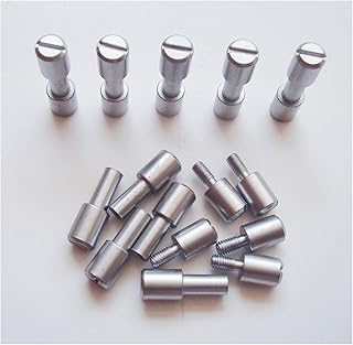 Corby Bolts Fasteners,10 Sets/lot,EDC Knives Maker Screws,Tactics Lock Rivet,DIY Knife Handle Fastener Revits (Stainless Steel)