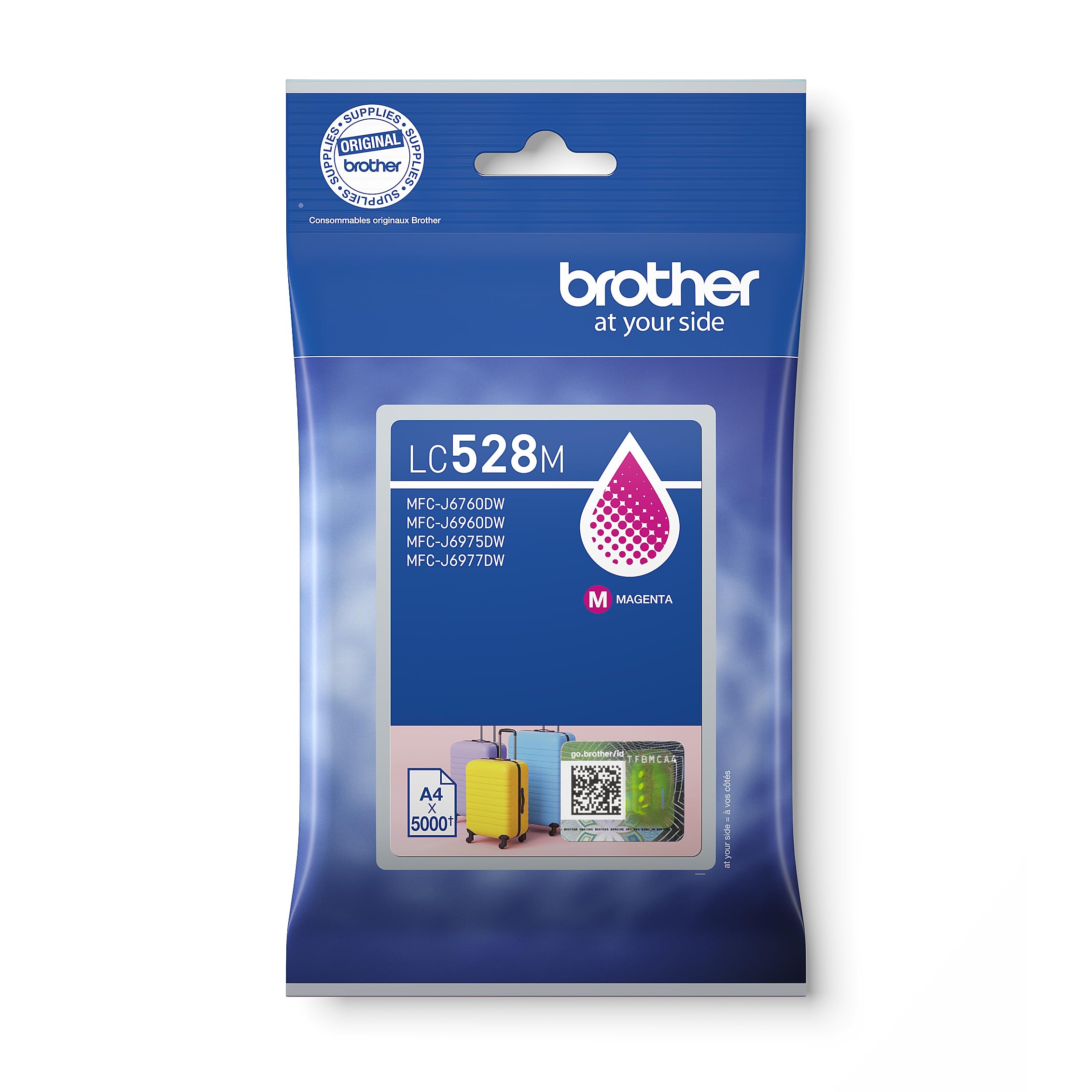 Brother LC528M Cartouche d'encre 1 pièce(s) Original Magenta