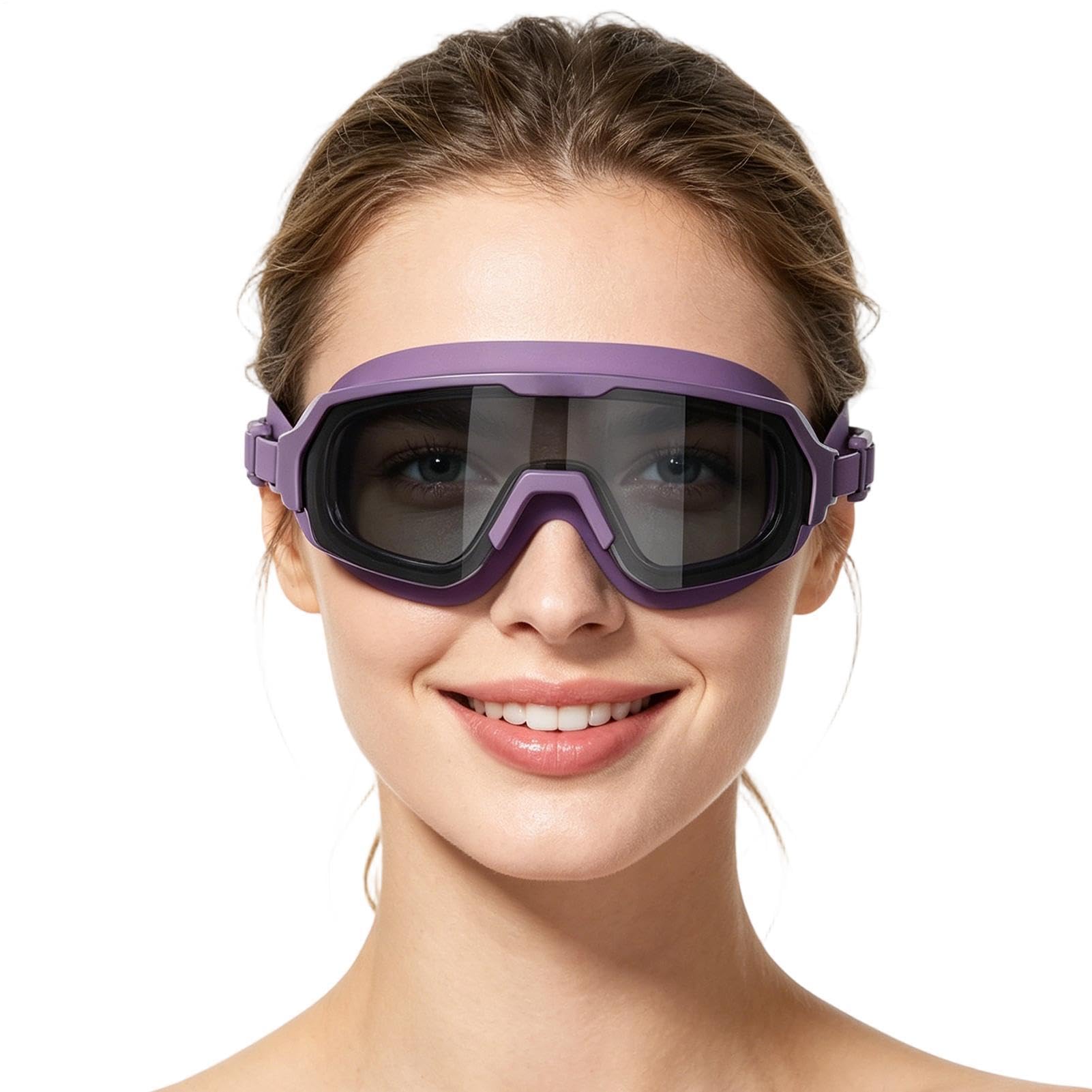 Gafas de natación impermeables que evitan la entrada de agua en los ojos 8