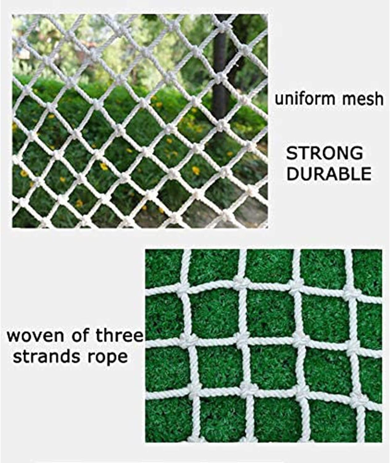 Climbing Cargo Net, Outdoor Treehouse Net,How Many Meters Does It Take to Place an Order for A Few Pieces Decoration (Size : 1mX2.5m) ()