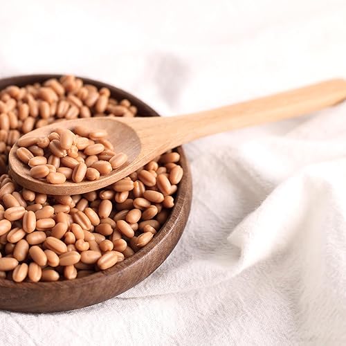 Miniatura 5 de HANSGO 6 cucharas de madera pequeñas, cucharas de sopa pequeñas para servir cucharas de madera de 6 pulgadas para café, té, mermelada, sales de baño