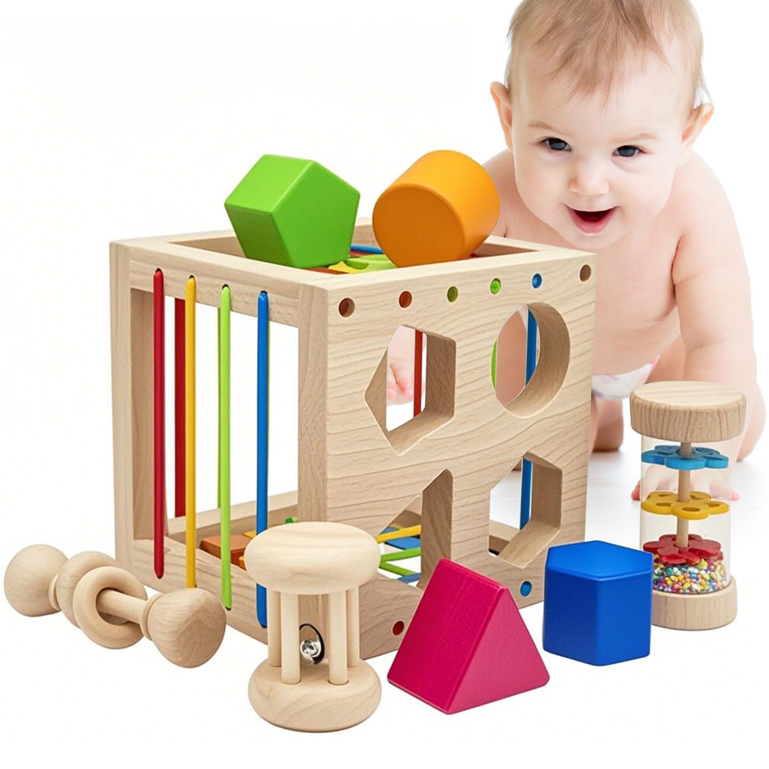 正しいハシゴの登り方/キュートアグレッション - 木弟子（特典付き） Amazon | JUYEE 知育玩具 1歳2歳3歳 形合わせキューブ 赤ちゃん