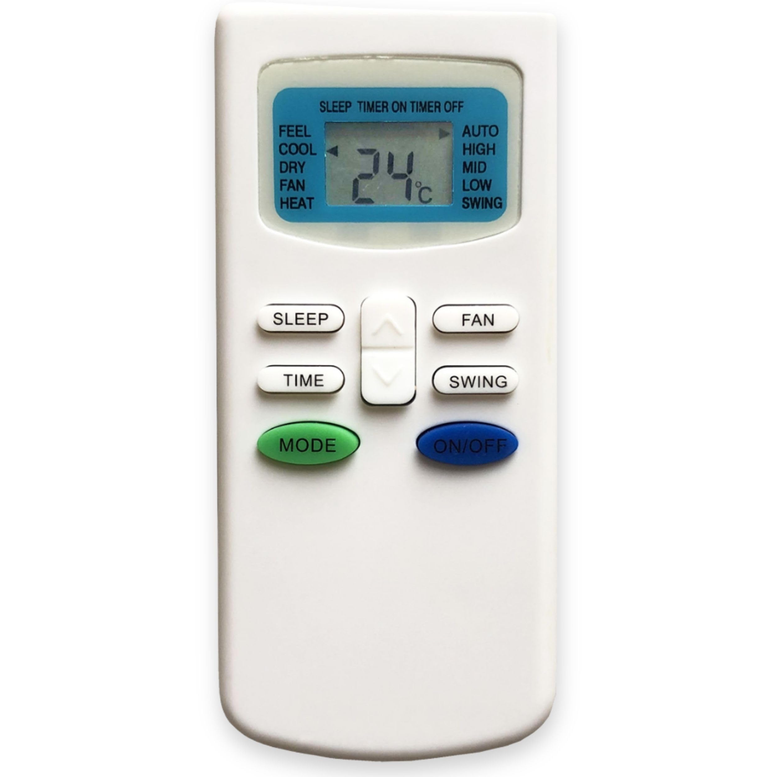 Télécommande Wellclima GYKQ-03 Pour Climatiseurs – Remplace Les Modèles De Longhi, Hokkaido, Zephir, Airton Et Autres Marques