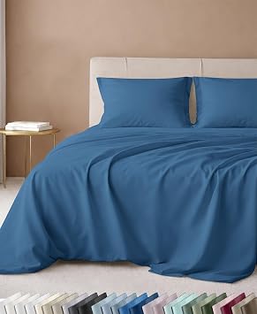 California Design Den Luxury 600 Thread Count Cotton Sheets Queen Set