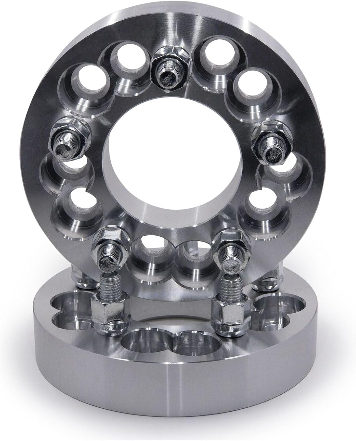 2 Wheel Adapters 5X5 or 5X5.5 to 5X4.5 1.5" Spacers .3 .7 Front Left Rear Right 6061 T6 Billet Aluminum-Construction Compatible with Chevy|Chrysler|Dodge|Ford|GMC|Jeep|Mitsubishi|Ram