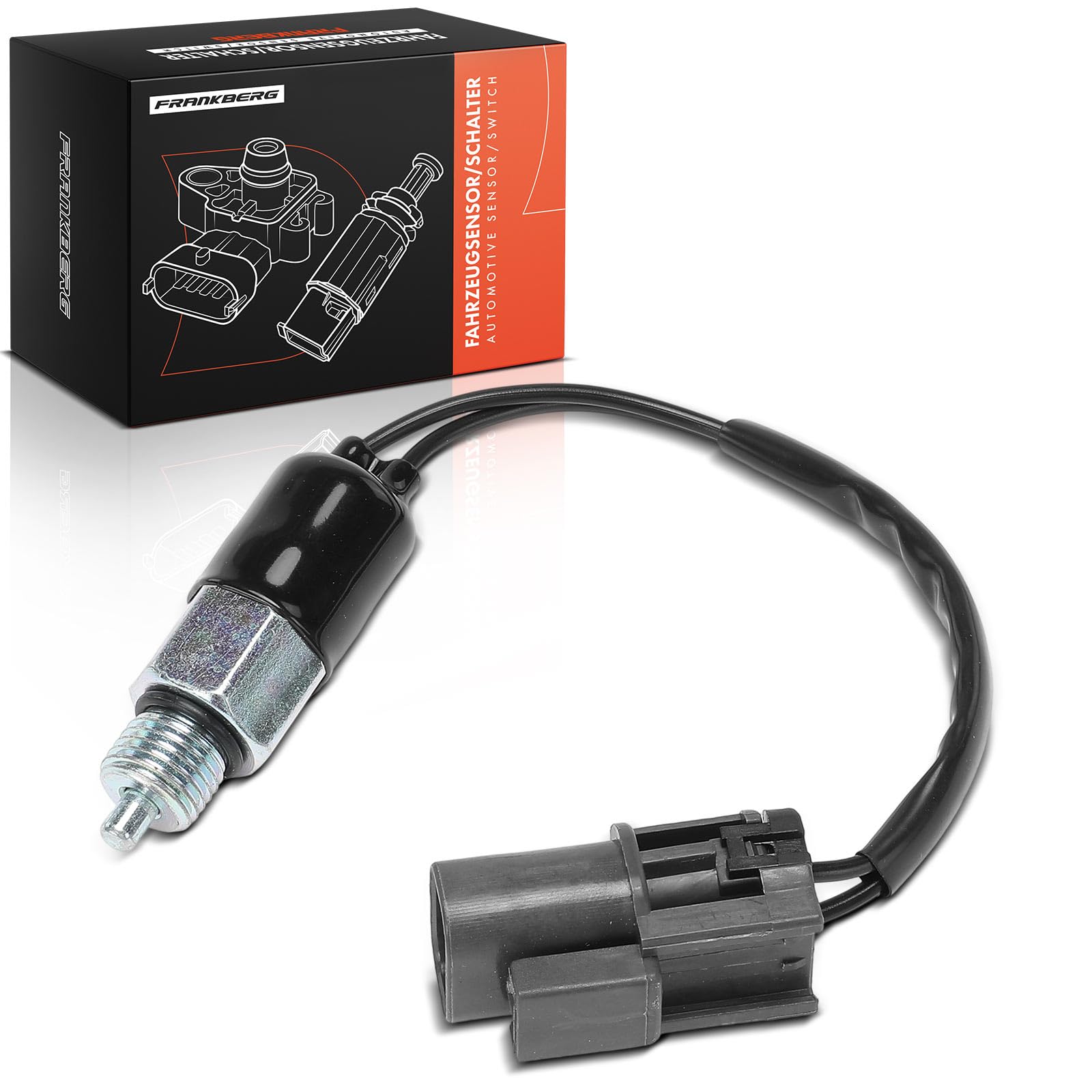 Frankberg Interrupteur de feux de recul 3200521U00 | Compatible avec: Serena C23, Cabstar E TL VL, Terrano I WD21, NP300 Navara D40, 300 ZX Z32, Patrol GR V Wagon Y61