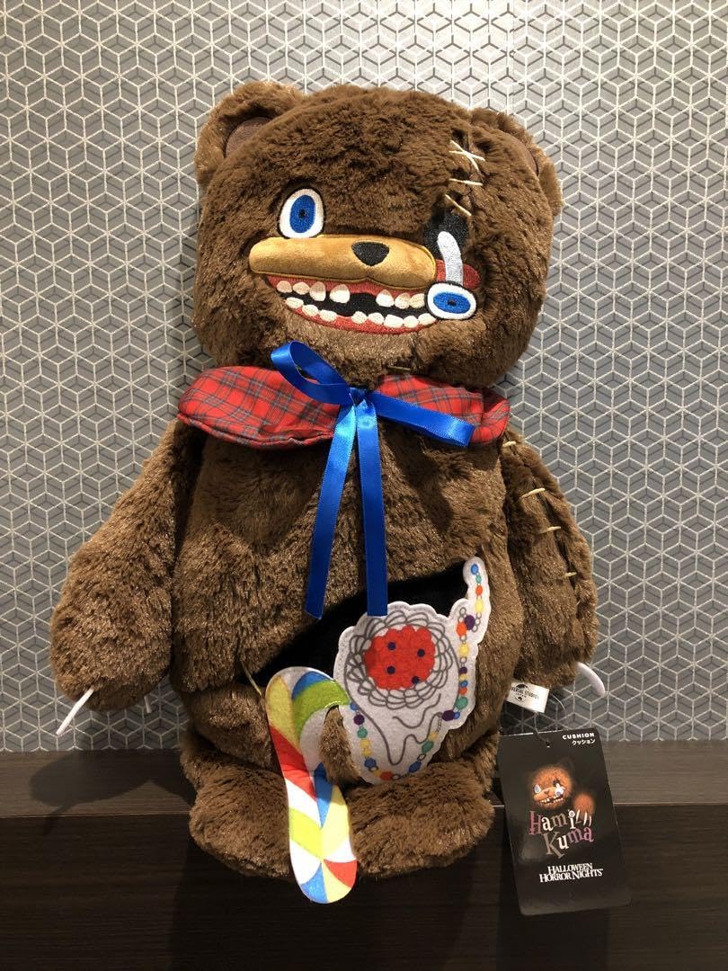 USJ ハミクマ　クッション Amazon.co.jp: USJ ユニバ ハロウィン 2023 Hamikuma ハミクマ
