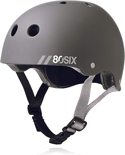 Miniatura 1 de 80Six Dual Certified Kids Bike, Scooter, and Skateboard Helmet, Designed by Industry Leading Brand Triple 8