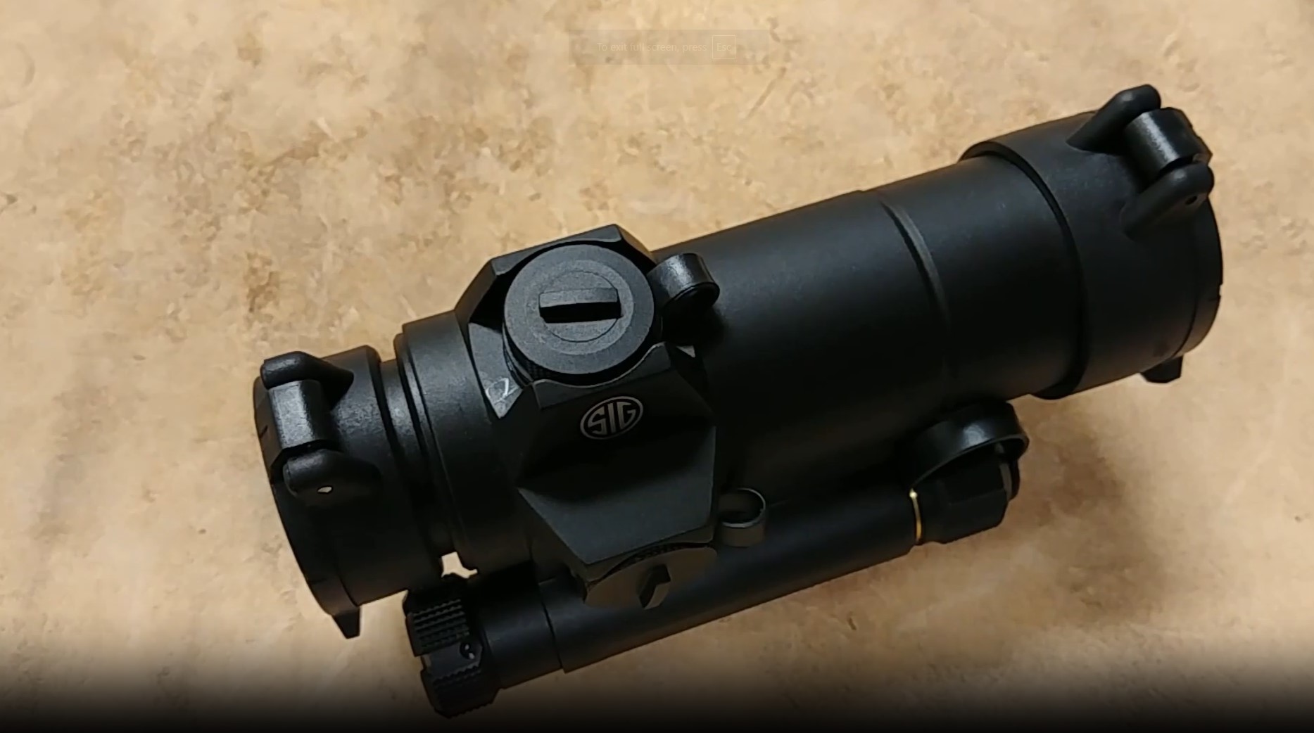 Watch Sig Sauer ROMEO7 1x30 - Quick Review on Amazon Live