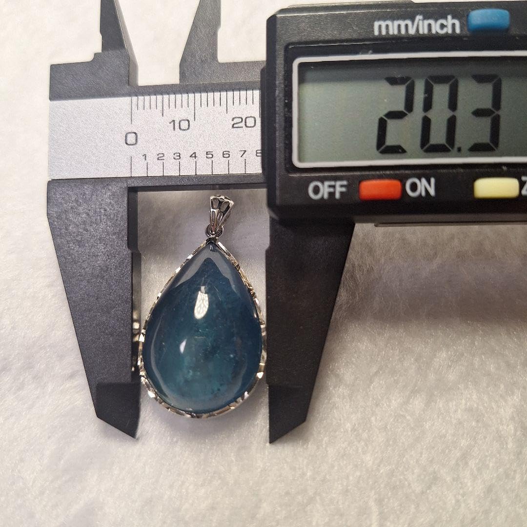 Amazon.co.jp: デビルアクアマリン ペンダントトップ : ファッション