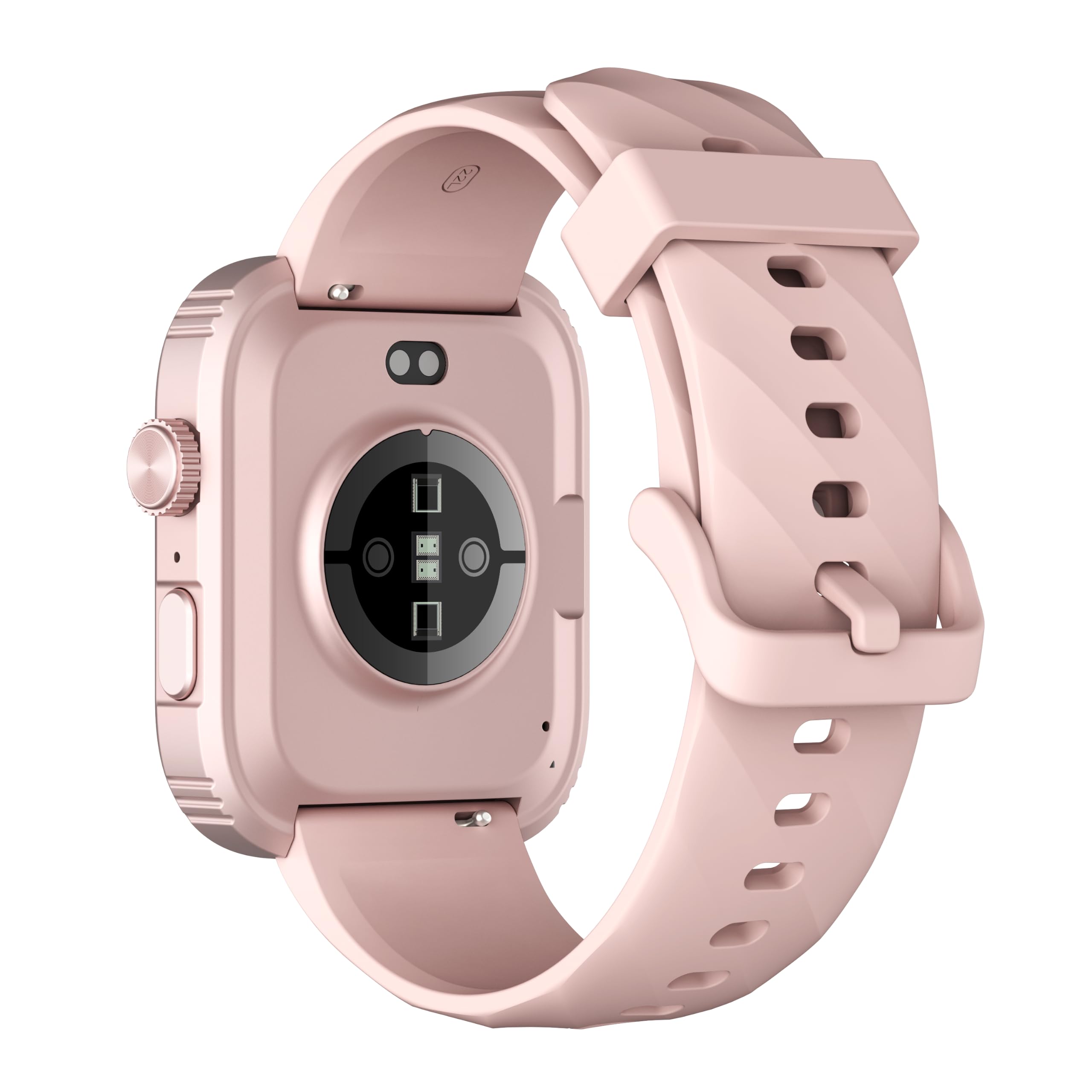 Montre Connectée OLED 1,93" Suivi Santé Sport Compatible iOS Android Rose
