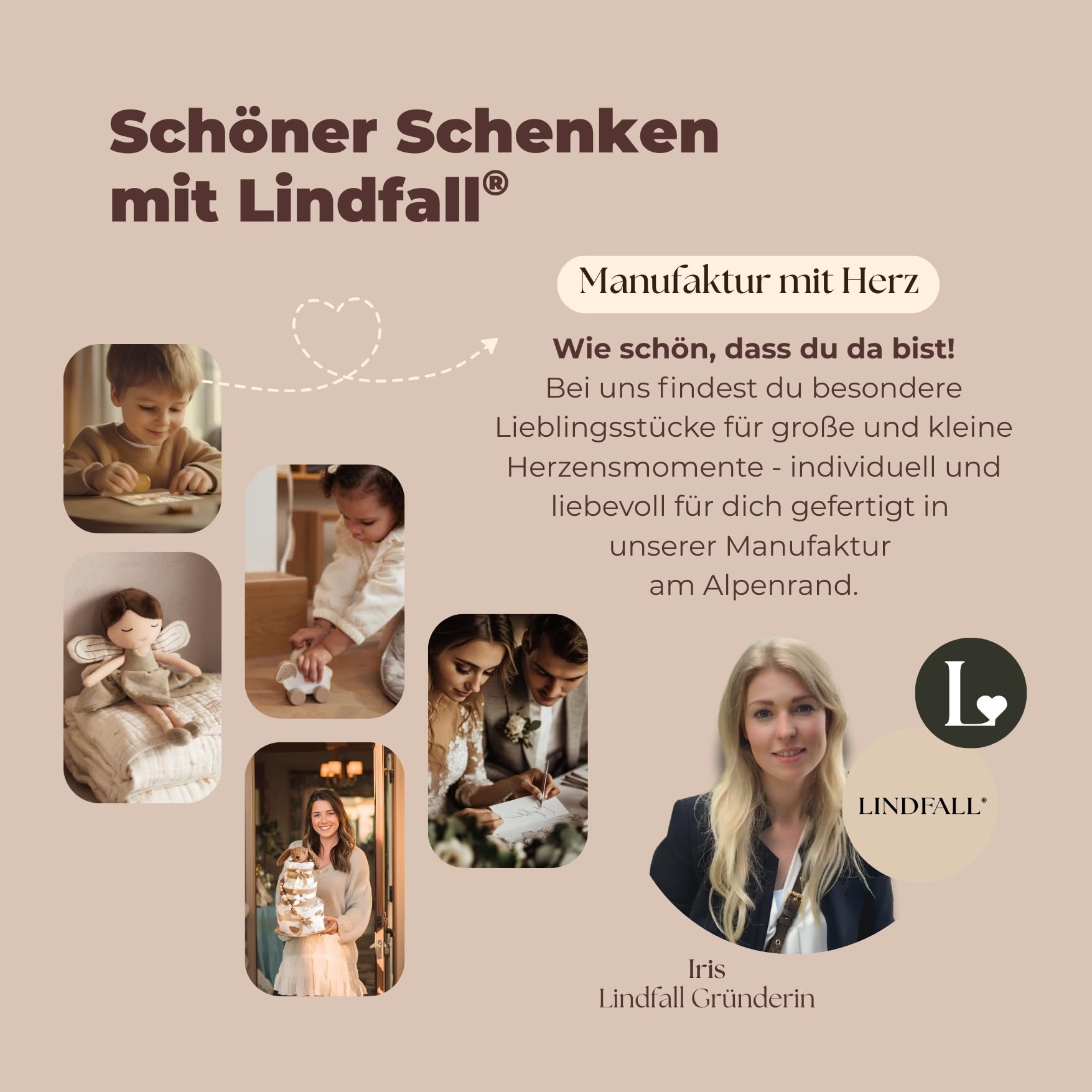 Baby Geschenkkorb zur Geburt – Windeltorte neutral mit Kuscheltier Ente, Spucktuch & Karte, Baby Willkommensgeschenk Junge & Mädchen, Handmade Erstausstattung Set & Wickeltisch Organizer