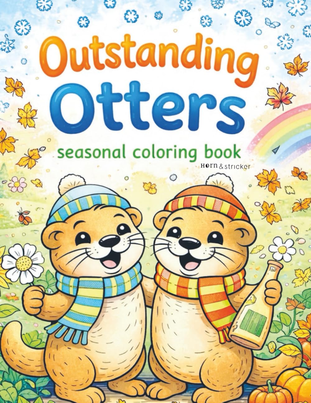 Outstanding Otters: Seasonal Coloring Book