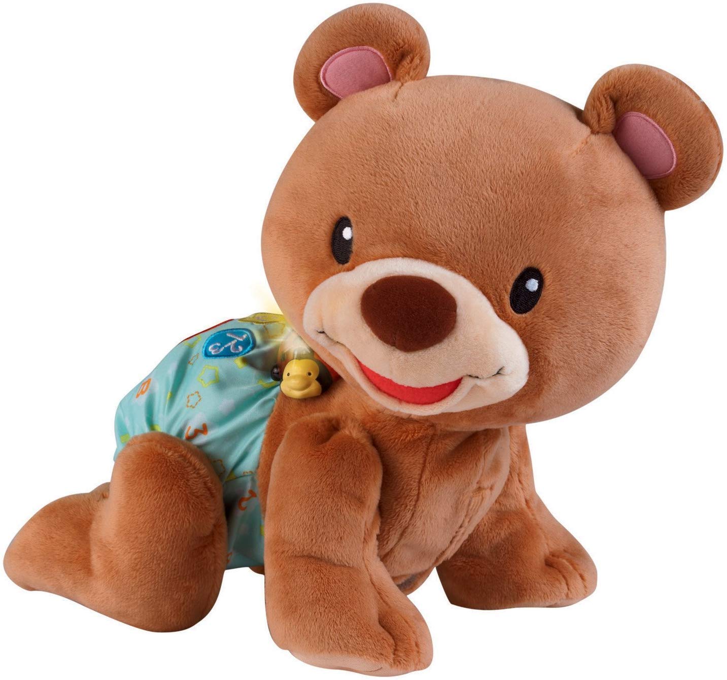 Vtech Baby 80-181104 - Motorikspielzeug - Krabbel mit Mir - Bär & 80-106104 - Winnie Puuhs Bunte Lernkugel