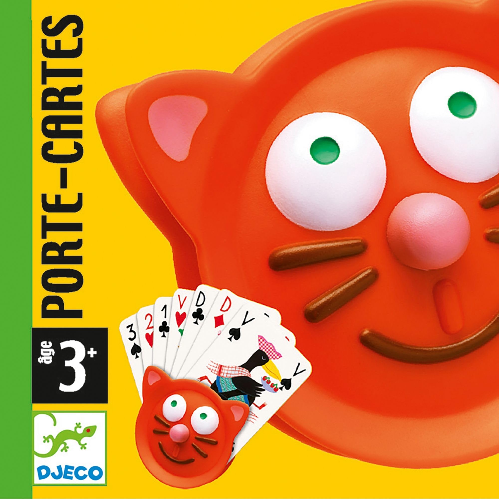 DJECO DJ05997 05997 Porte-Cartes pour Enfant 3Y+ Multicolore