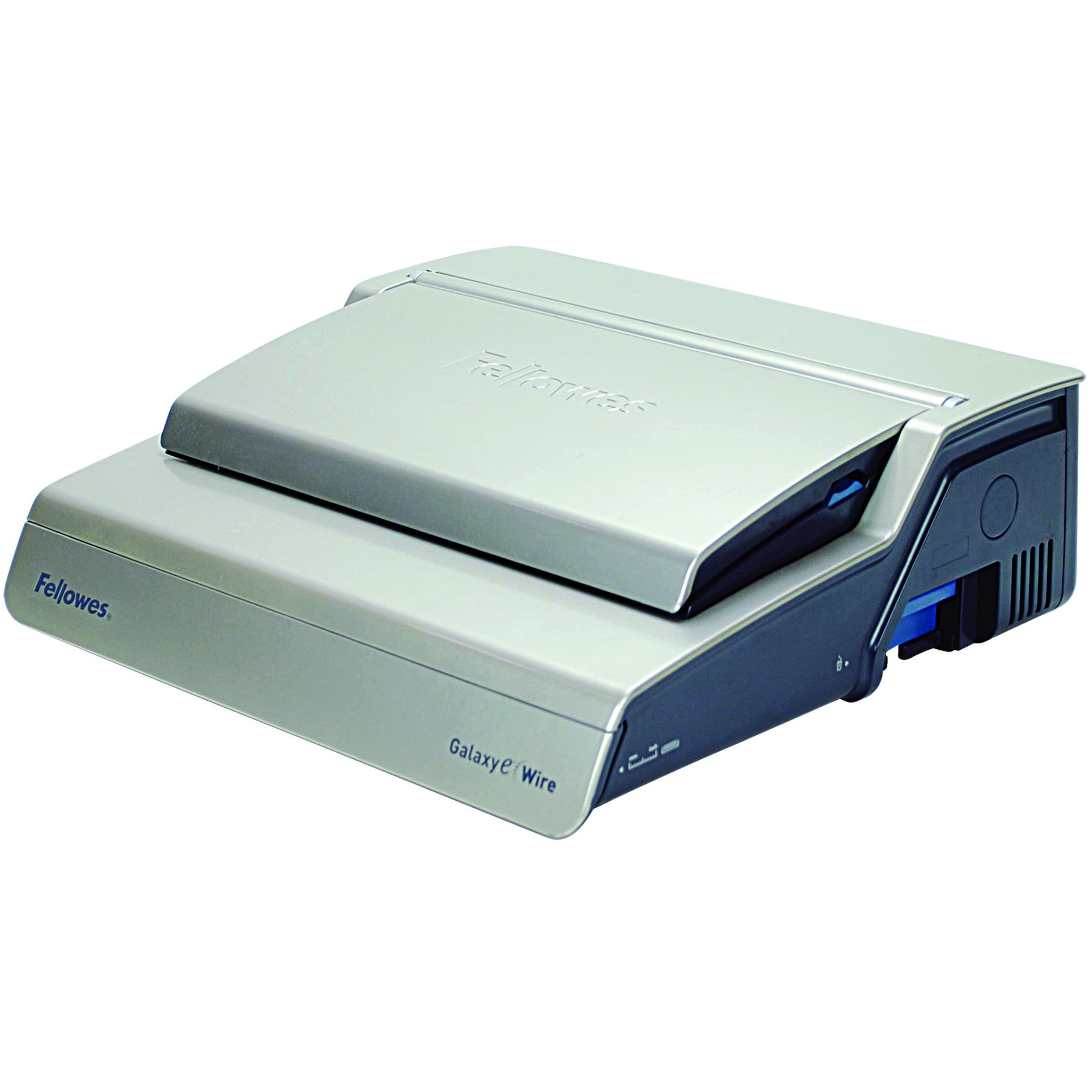 Fellowes Galaxy-E Wire Perforelieur électrique avec anneaux métal Gris clair Gris anthracite