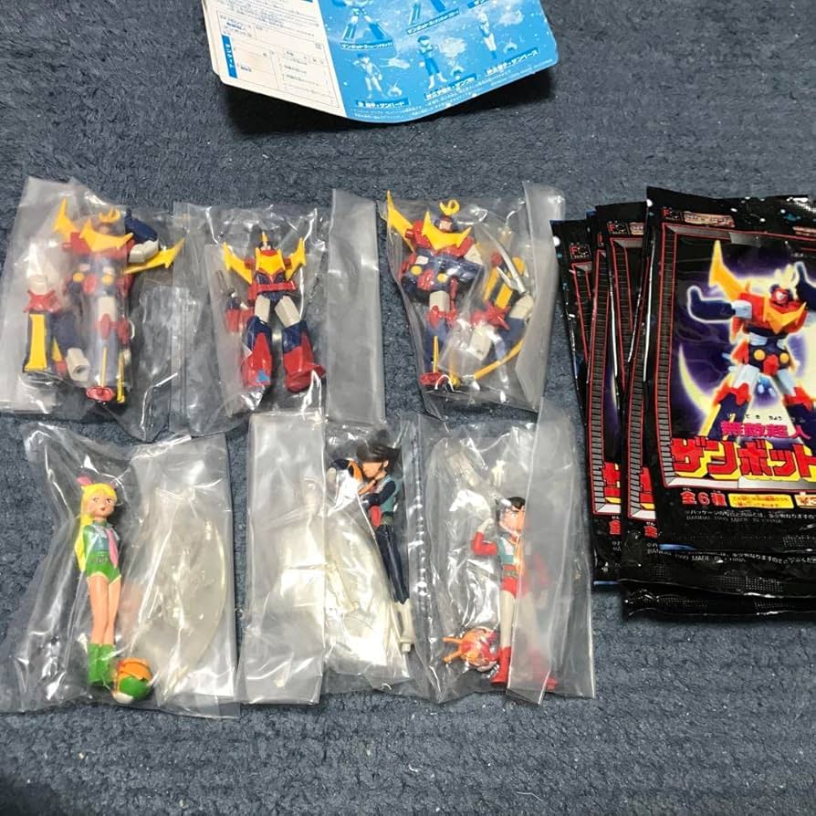 Amazon.co.jp: HGシリーズ ガシャポンEX 無敵超人ザンボット3 全