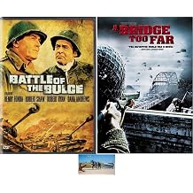 WWII DVD Double Feature Battle Of The Bulge & A Bridge Too Far with Bonus Movie Art Card