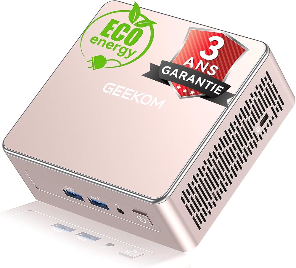 GEEKOM A5 Mini PC — Ryzen 5 7430U