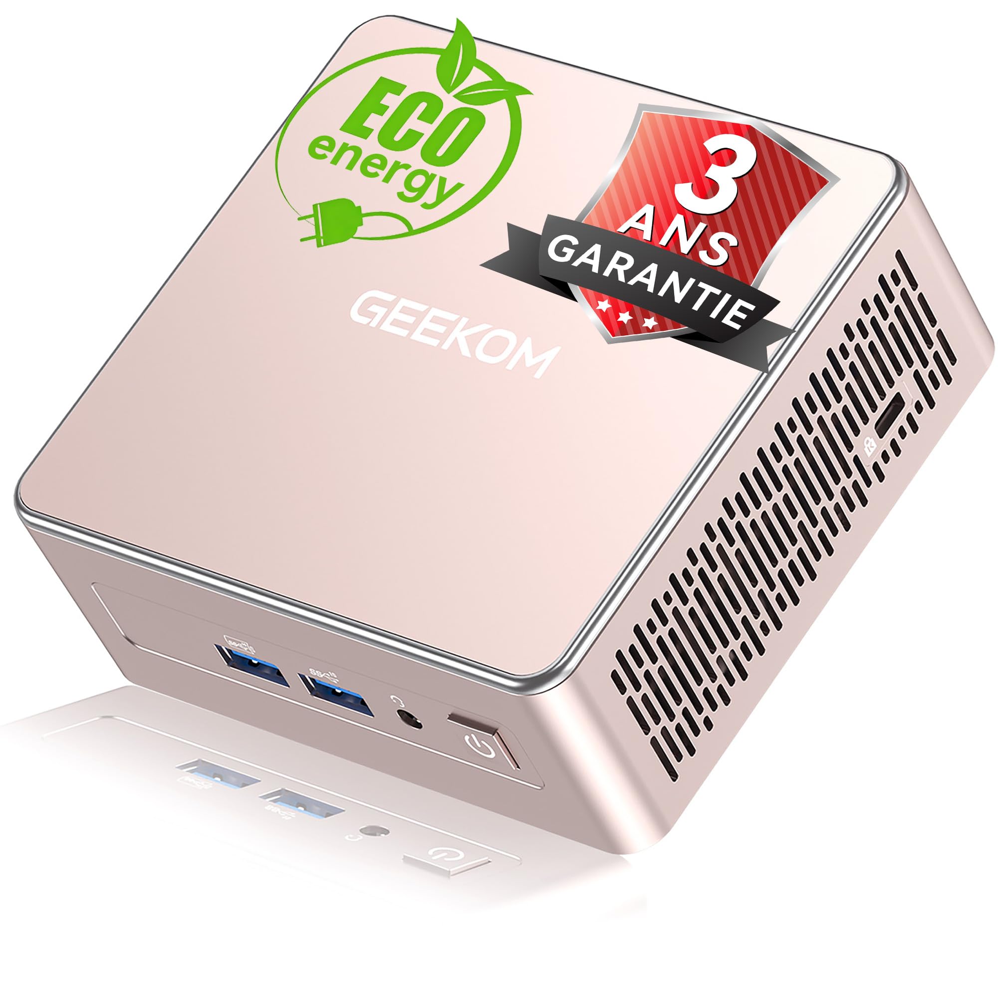 GEEKOM A5 2025 Edition Mini PC - AMD Ryzen 5 7430U (up to 4.3GHz