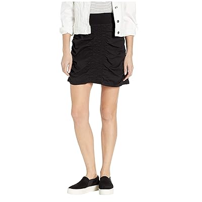 XCVI Wearables Solid Trace Skirt Women