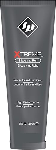 Xtreme - Lubricante personal resbaladizo y rico lubricante a base de agua de alto rendimiento tubo de 8 onzas