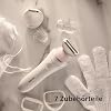 Philips Lady Shaver Series 6000 – ماكينة حلاقة لاسلكية مع 6 ملحقات ماكينة تشذيب قفازات تقشير الجسم لمنطقة البيكيني (موديل BRL146 / 00)