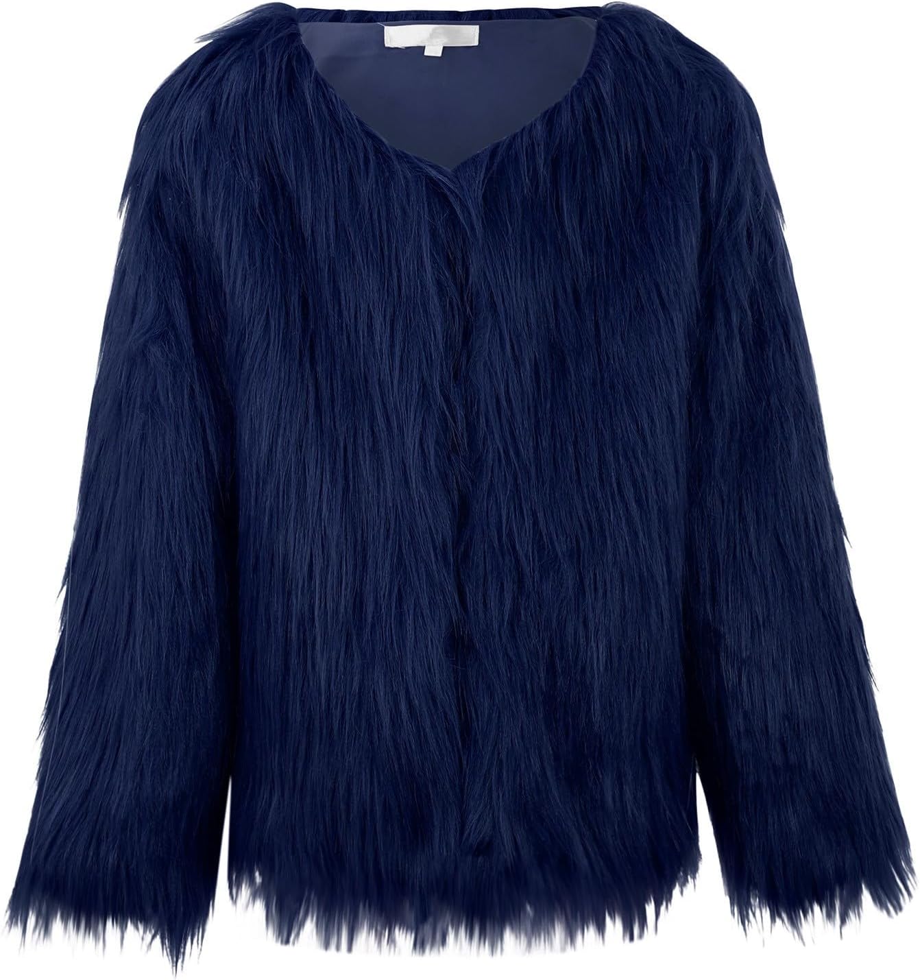 Kids Baby Girls Children Winter Coat Jacket Thick Warm Outwear Clothes For 3 To 11 Years Light Weight