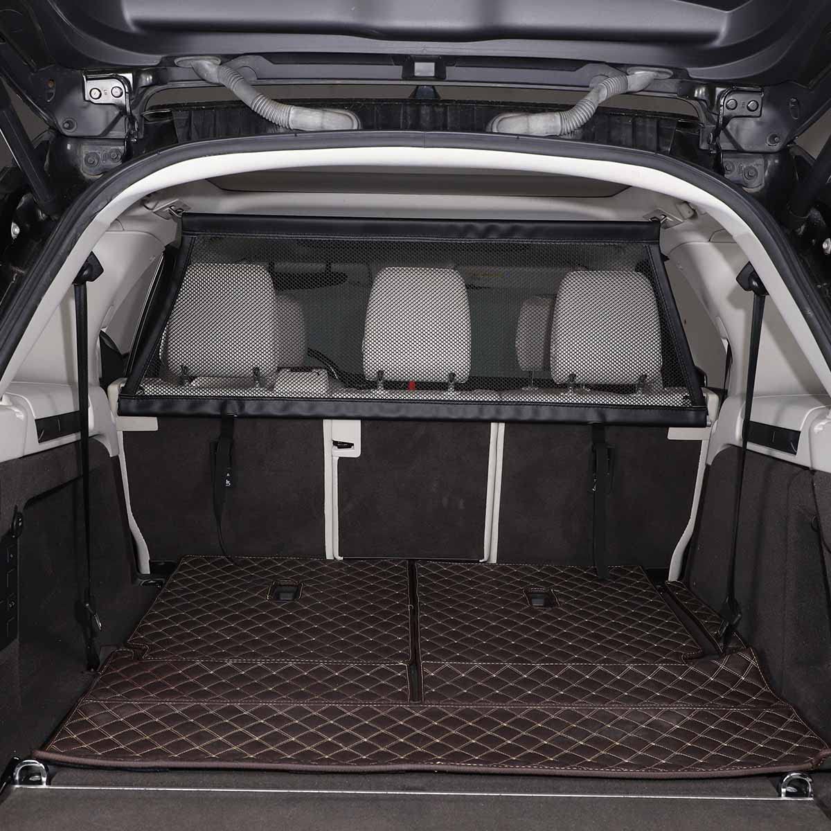 Red de aislamiento del maletero del coche, red de carga del organizador del maletero para Land Rover Discovery 5 2017-2022