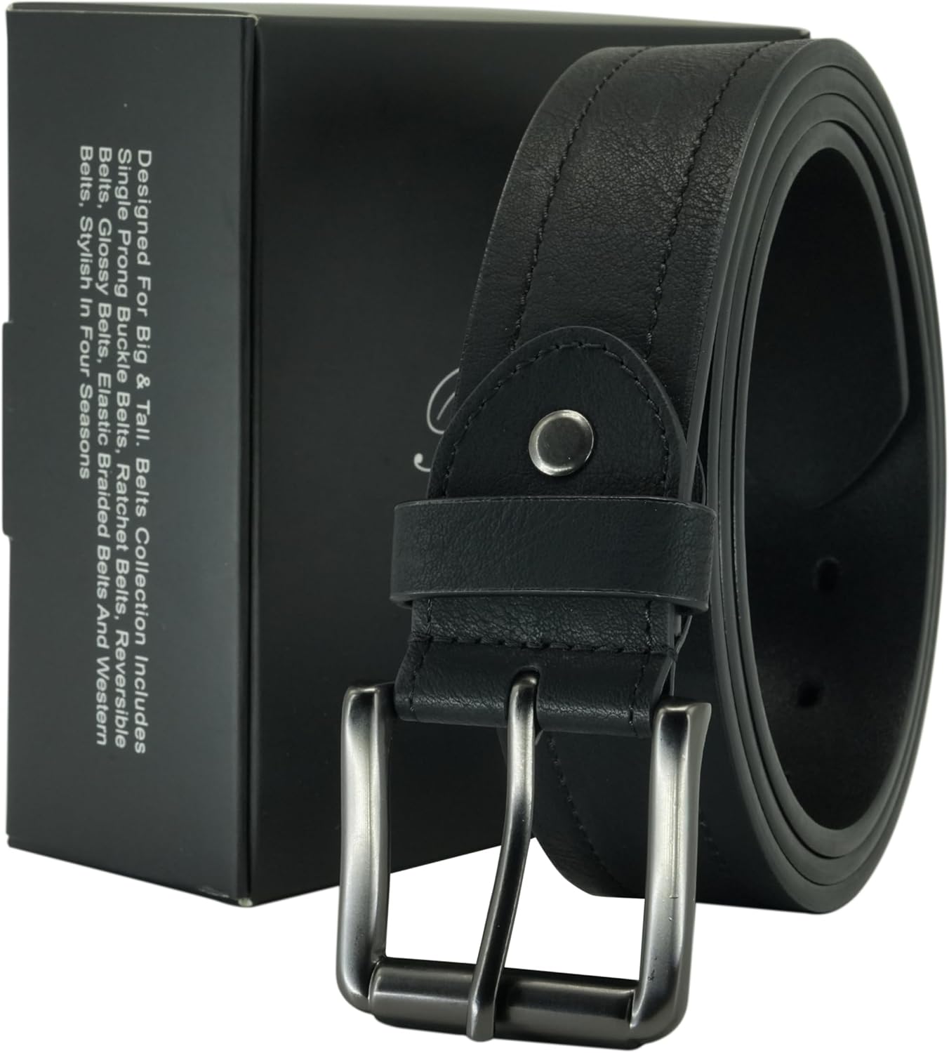 Giantsize Belts for Men Big and Tall Dress Jeans Belt Plus Size - Image 5