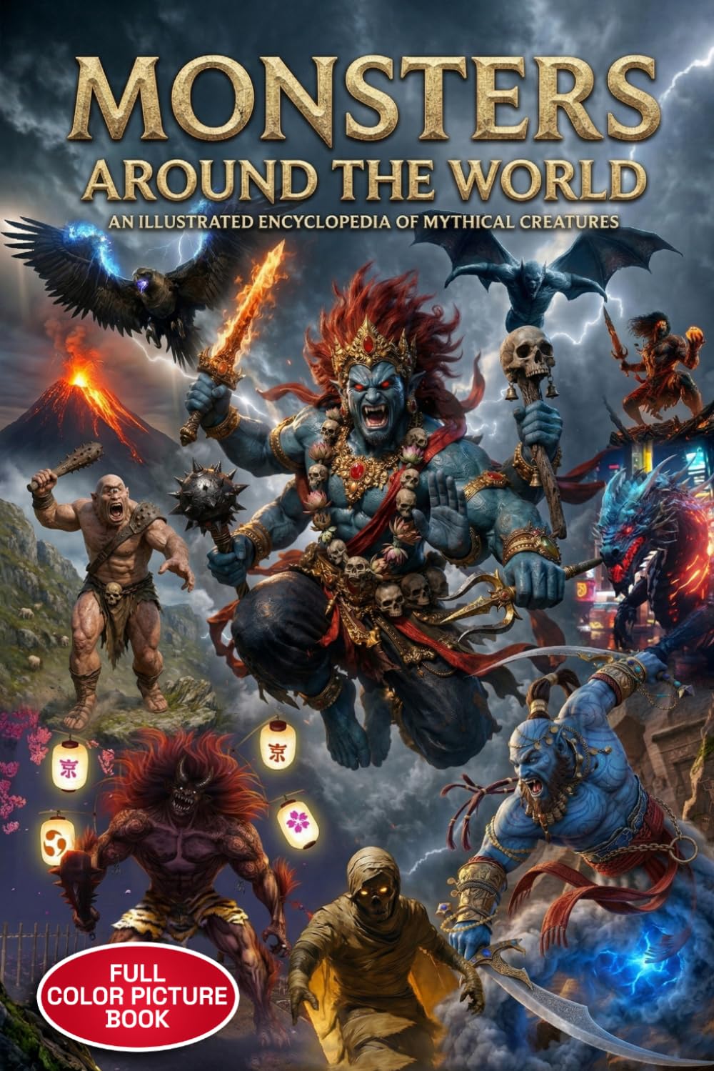 Monsters Around the World: Every Monster Explained with Pictures, Powers, Origins, and Fun Facts from Mythology and Legends