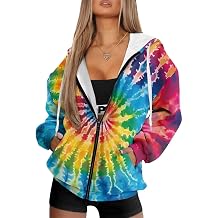 Womens Zip Up Hoodies Long Sleeve Sweatshirts Fall Outfits Sweaters Casual Fashion Jackets Size XS-4XL